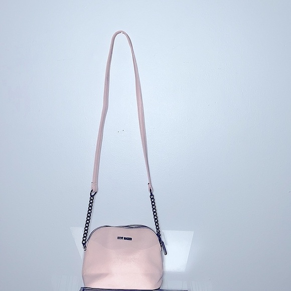 Steve Madden Handbags - Steve Madden Blush Pink Chain Crossbody Mini Purse